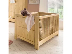 Babybett "VITA" 140x70 cm, Kiefer geb./geölt – Produktbild 1 von 1
