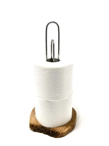 Olivenholz erleben Olivenholz erleben WC-Rollen-Ständer Olivenholz design – Produktbild 2 von 4