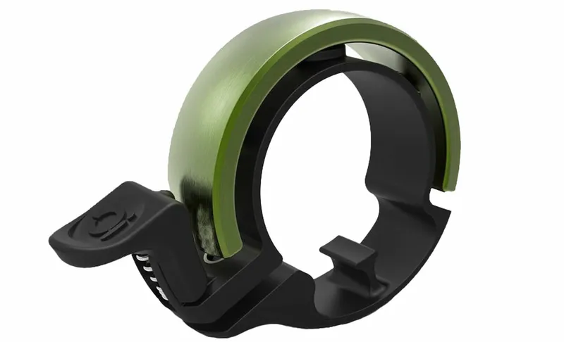 Knog Knog Oi Classic Small Fahrradklingel, Schwarz,grün, – Produktbild 1 von 3