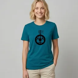 little kiwi little kiwi Damen T-Shirt, "Ride" – Produktbild 1 von 1