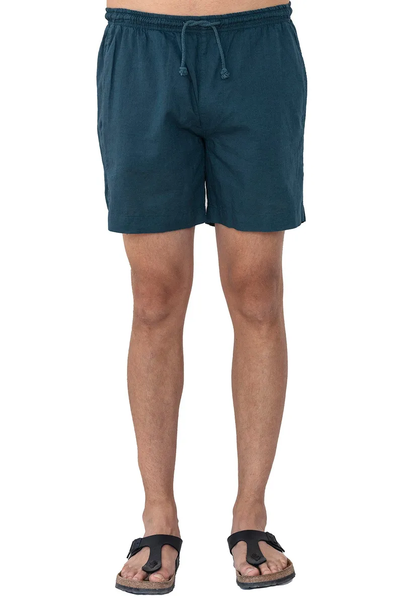 RAVENS VIEW IBIZA RAVENS VIEW IBIZA Herren vegan Shorts Tom Ocean Blue, Teal, – Produktbild 1 von 2