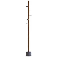 Jan Kurtz Jan Kurtz Kleiderständer "Stick" aus Eiche mit Betonsockel, H 176 x ø 19 cm – Produktbild 1 von 1