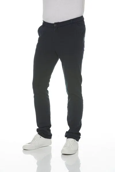 Wunderwerk Wunderwerk Herrenhose aus Bio-Baumwolle "Robin wellness chino", Dunkelblau (old navy 695), – Produktbild 2 von 4