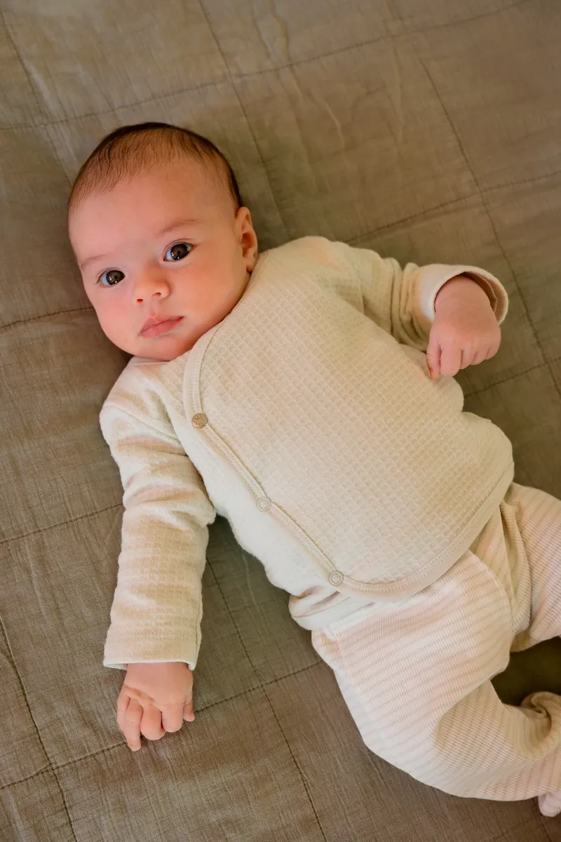 Noppies Newborn Langarmshirt, Gruen, – Produktbild 5 von 6