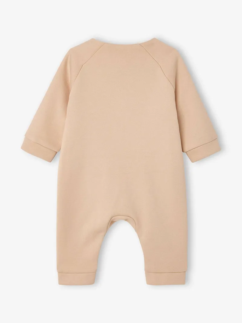 Vertbaudet Vertbaudet Baby Overall mit langen Ärmeln, Beige, – Produktbild 4 von 4