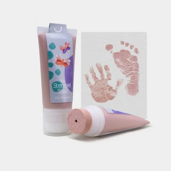 KINDACUTE KINDACUTE Bio Stempelspaß für Babys & Kids, Blush, – Produktbild 1 von 4