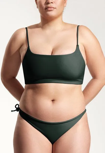 Oy Oy Surf Bikini Oberteil „Buri“, Nachtgrün, – Produktbild 4 von 4