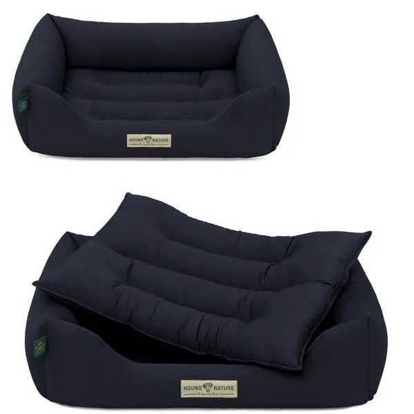 HOUND & NATURE HOUND & NATURE Öko Hundebett BERN, Blau, – Produktbild 2 von 4