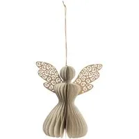 Tranquillo Papieranhänger PASTELL ANGEL - beige – Produktbild 2 von 3