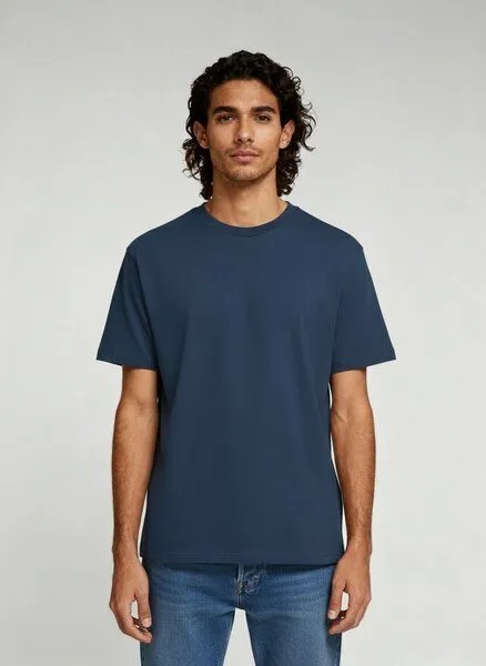 UNIPOLAR UNIPOLAR Basic T-Shirt Modell: Creative, Deep teal (blau), – Produktbild 1 von 1