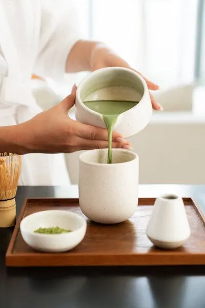 Originalhome Originalhome ReClay Matcha-Schale, Weiß, – Produktbild 3 von 4