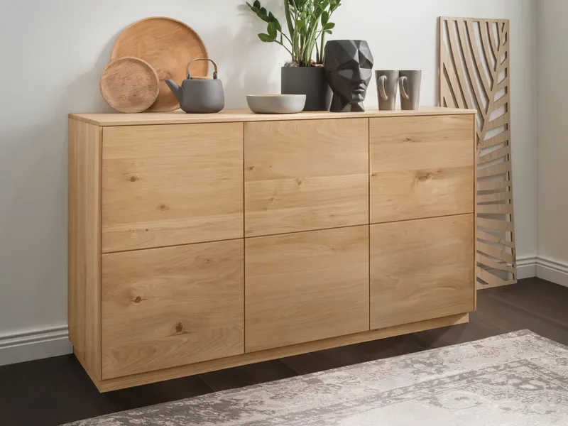 allnatura Sideboard Vasado ohne Beleuchtung, Naturholz, – Produktbild 2 von 2
