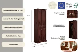 OTTO home Garderobenschrank (Made in Europe) Breite 67 cm, aus massiver Kiefer, FSC®-zertifiziert – Produktbild 1 von 1