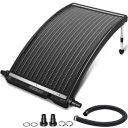 Casaria® Casaria monzana Poolheizung Solar Anthrazit 110x69x14cm Sonnenkollektor Solarheizung – Produktbild 1 von 1
