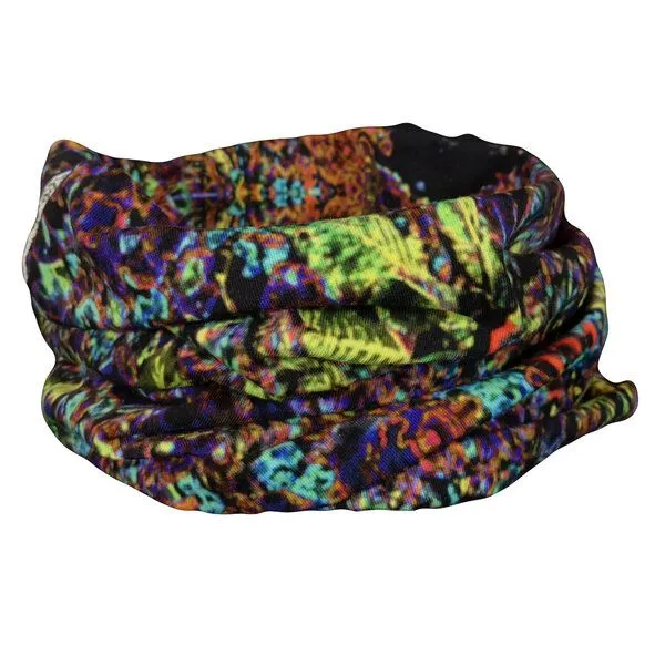 liebewicht liebewicht Multifunktions Loop Schlauchschal Mufutu schwarz neon bio – Produktbild 4 von 7
