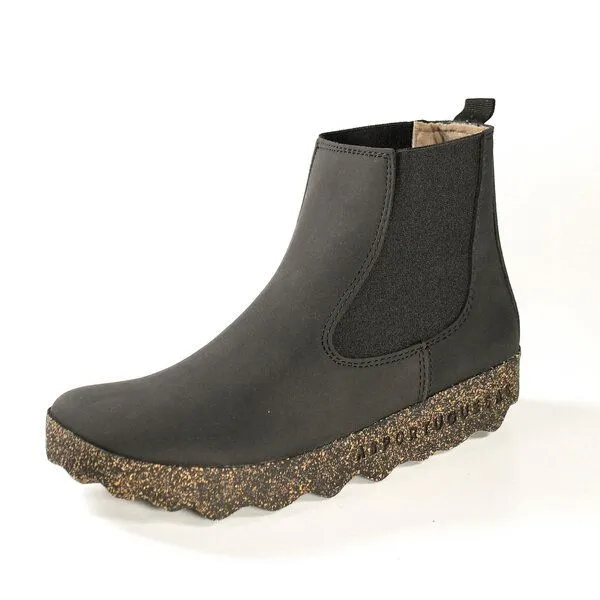 ASPORTUGUESAS ASPORTUGUESAS vegane Barefoot Chelsea Stiefel CIVET, Schwarz, – Produktbild 1 von 4
