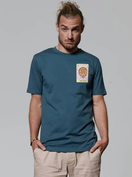 watapparel watapparel T-Shirt Unisex Tarot The Pizza, Stargazer, – Produktbild 1 von 3