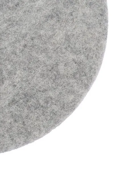 myfelt myfelt Flachfilz Sitzauflage (⌀ 36 cm, 36 x 36 cm), Grau (luis) meliert (carl), – Produktbild 2 von 4
