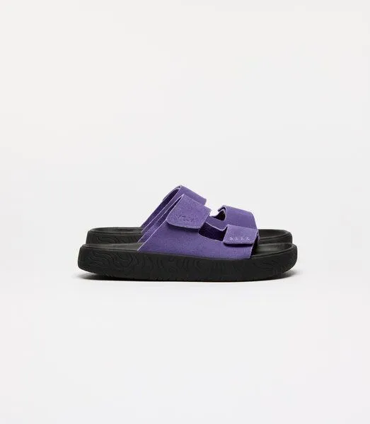 Veja Sandale Veja ETNA Suede - Unisex, Acai acai black (lila), – Produktbild 3 von 8