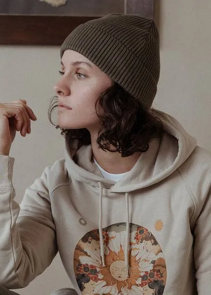 Kultgut Kultgut Biobaumwollmütze, Grün, – Produktbild 2 von 4