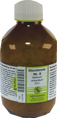 Nestmann Pharma BIOCHEMIE 8 Natrium chloratum D 12 Tabletten 1000 St Tabletten – Produktbild 1 von 1