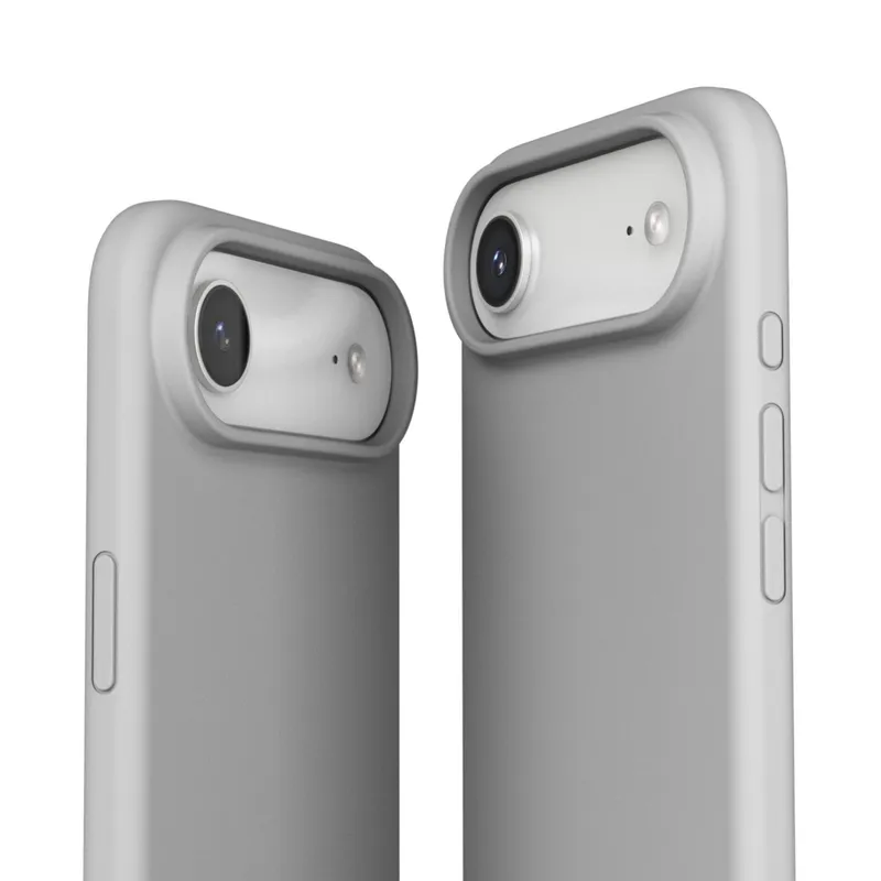 VONMÄHLEN VONMÄHLEN Soft Silikon Case für iPhone Air Light Gray – Produktbild 4 von 5