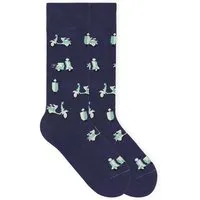 von Jungfeld von Jungfeld Bio-Socken 'Motorroller', marineblau, Gr. 39/42 – Produktbild 1 von 1