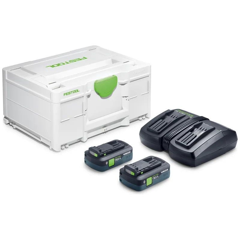 FESTOOL FESTOOL Energie-Set SYS 18V 2xTBX4/TCL6DUO – Produktbild 1 von 1