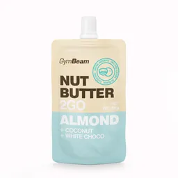 GymBeam Food GymBeam Nussbutter 2GO - Mandelbutter mit Kokosnuss und weißer Schokolade – Produktbild 1 von 1