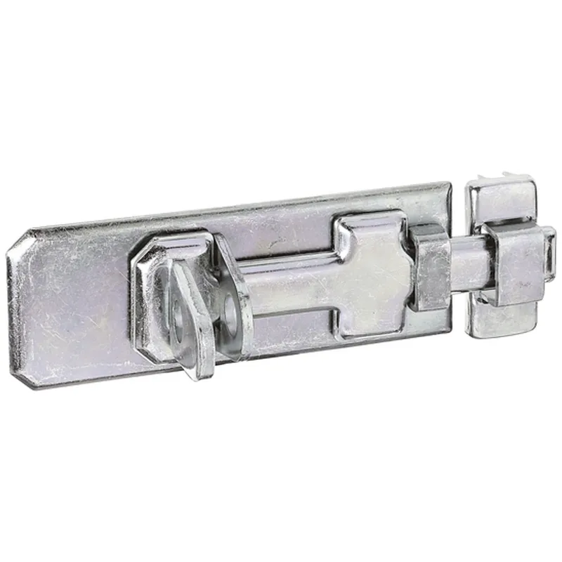 Alberts ALBERTS Sicherheits-Schlossriegel, m.flachem Griff, m.Schlaufe, disp., Platte LxB 80x35mm – Produktbild 1 von 1