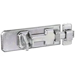 Alberts ALBERTS Sicherheits-Schlossriegel, m.flachem Griff, m.Schlaufe, disp., Platte LxB 80x35mm – Produktbild 1 von 1