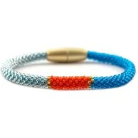 Sakiba Sakiba Armband Svelte Tricolor, Orange-aqua, – Produktbild 1 von 1