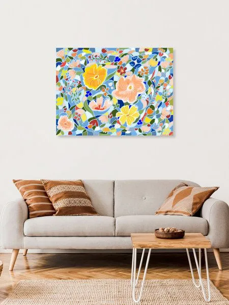 Photocircle Photocircle Poster / Leinwandbild - Summery Floral – Produktbild 4 von 4