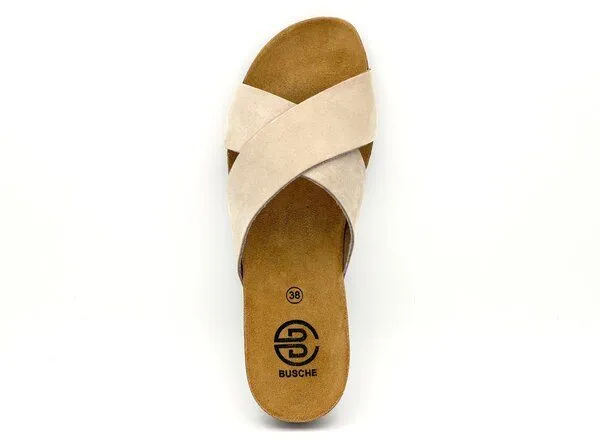 Busche Busche Tropez Sandale, Beige, – Produktbild 3 von 4