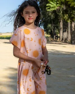 NAADA Naada Kleid Sun Moon Stars – Produktbild 1 von 1