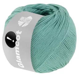 Lana Grossa Lana Grossa GLAMCOT Häkelwolle, 155 m (zart glänzende, multifile Baumwoll-Viskosemischung), 50 g – Produktbild 1 von 1