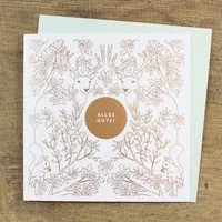 Bow & Hummingbird Bow & Hummingbird Grußkarte Alles Gute – Produktbild 1 von 1