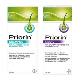 Priorin Priorin Shampoo und Liquid Pumplösung bei Haarausfall – Produktbild 1 von 1