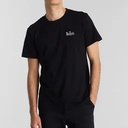 Dedicated DEDICATED T-Shirt The Beatles Logo - Black – Produktbild 1 von 1