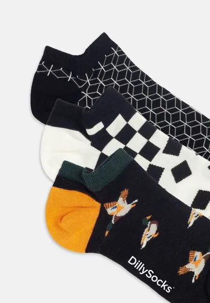 DillySocks DillySocks Sneakersocken „Short Duck Geometrics“, Mehrfarbig, – Produktbild 2 von 4