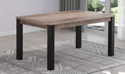 Furnhaus Esstisch Esstisch Emile, 160 x 90, Eiche Tabak / Schwarz (no-Set) – Produktbild 1 von 1
