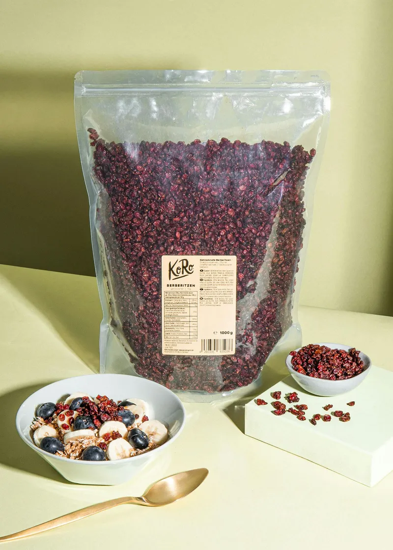 KoRo Berberitzen ohne Zusätze 1 kg – Produktbild 1 von 5