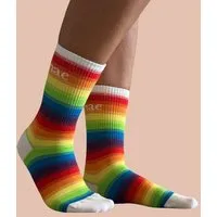 Nae Vegan Shoes Nae Vegan Shoes NAE | Love is Love Rainbow Sock – Produktbild 1 von 1