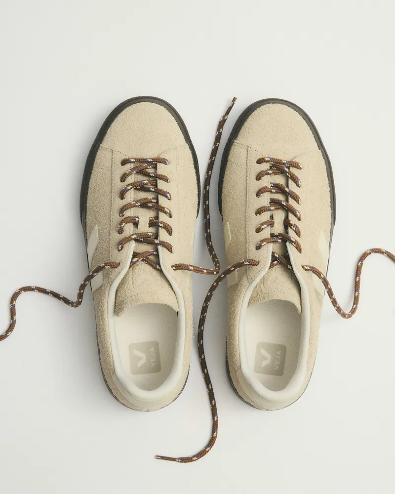 Veja Veja Campo Hairy Suede, Almond / pierre, – Produktbild 1 von 2
