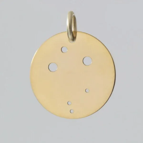 BELLYBIRD Jewellery BELLYBIRD Jewellery Sternzeichen Kette Echtgold, Gold, – Produktbild 6 von 7
