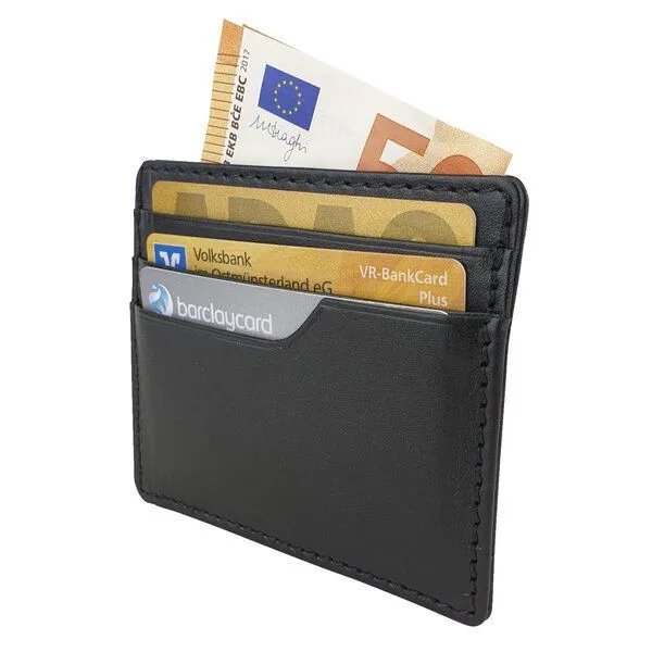 manbefair manbefair Kleines Kartenetui Tallin, Schwarz, – Produktbild 2 von 3