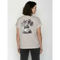 GreenBomb GREENBOMB Dog Coffee Loony - Sportliches T-Shirt aus Bio-Baumwolle mit Rollup Sleeve / hochwertiger Print / GOTS / Fair & Vegan – Produktbild 1 von 1