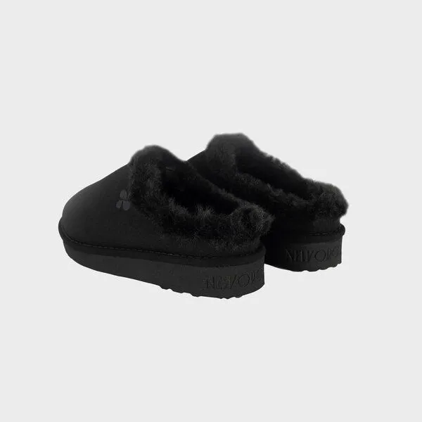 New Orchard New Orchard Vegan Slippers, Charcoal black, – Produktbild 1 von 4