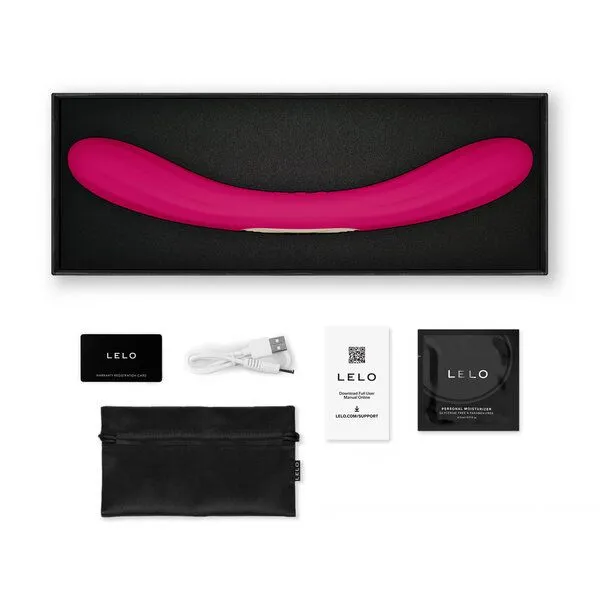LELO Doppelvibrator - LELO BOOMERANG, Rosa, – Produktbild 3 von 4