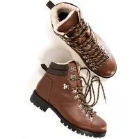 Will's Vegan Store Will's Vegan Store Damen vegan Wanderstiefel Damen Wvsport Insulated Waterproof Alpine Trail Chestnut Brown, Braun, – Produktbild 3 von 3